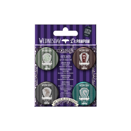 Dr. Paw Paw - *Wednesday* - Conjunto de protetores labiais