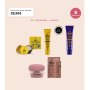 Dr. PAWPAW - Kit de Inverno para Lábios 5 Produtos | Dúo Esfoliante Scrub & Nourish, Bálsamo Original Clear, Máscara Overnight, Cloud Balm e Tinte Labial Nutritivo