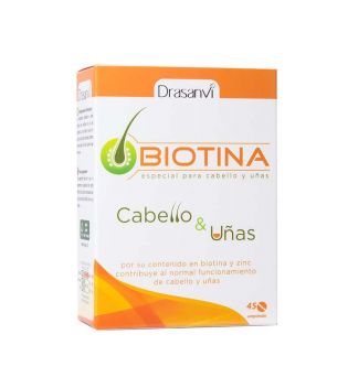 Drasanvi - Biotina 400mg especial para cabelo e unhas 45 comprimidos