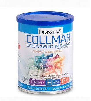 Drasanvi - Collmar Original Colágeno Marinho + Vitamina C + Ácido Hialurônico 275gr - Baunilha
