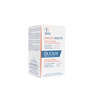 Ducray - Cápsulas contra queda de cabelo Anacaps Reactiv - 30 cápsulas