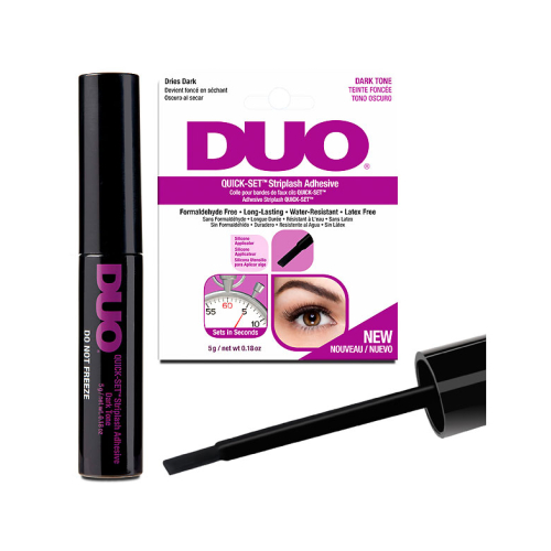 DUO - Adesivo para cílios Quick-Set Striplash - Tom escuro