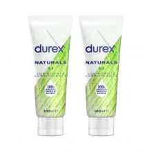 Durex - Duplo lubrificante Naturals H2O 2 x 100ml - Original