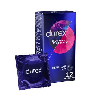 Durex - Preservativos Mutual Climax - 12 unidades