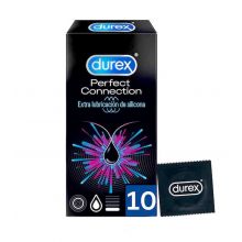 Durex - Preservativos Perfect Connection Lubrificação Extra - 10 unidades