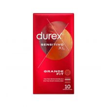 Durex - Preservativos Sensitive XL - 10 unidades