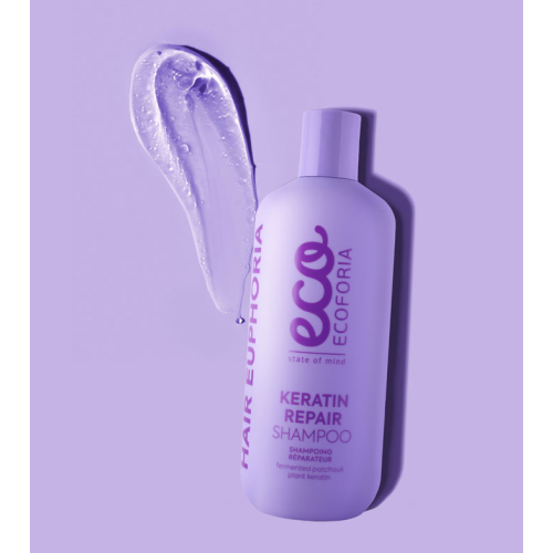 Ecoforia - *Keratin Repair* - Shampoo reparador de queratina 400ml