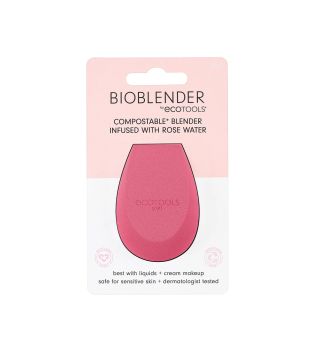 Ecotools - *Bioblender* - Esponja de maquiagem com água de rosas