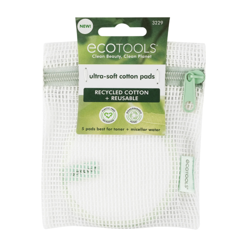 Ecotools - Discos desmaquilhantes de algodão reutilizáveis