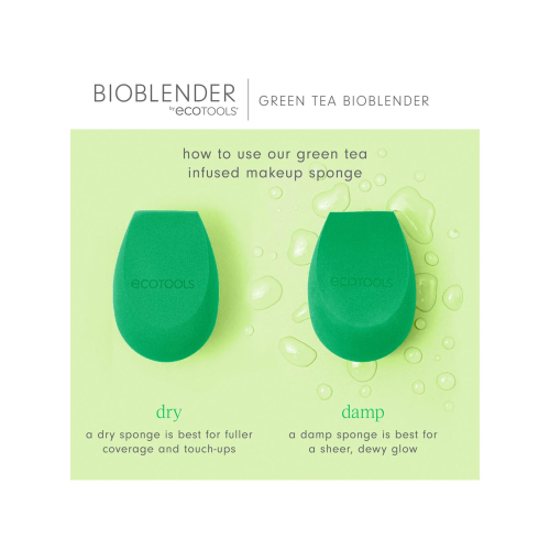 Ecotools - Esponja de Maquilhagem Green Tea Bioblender