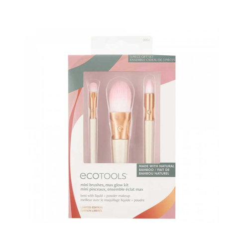 Ecotools - *Holiday* - Mini conjunto de pincéis de maquiagem Ready Set Glow