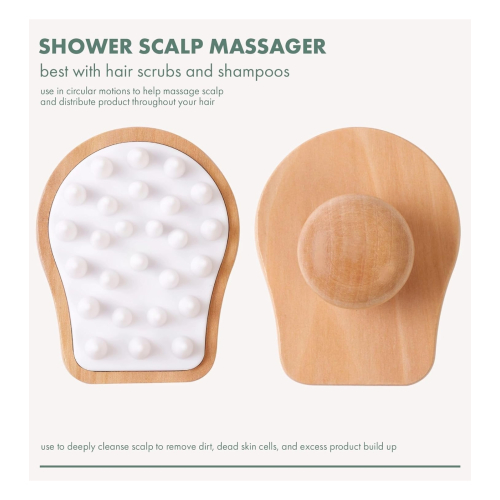 Ecotools - Massageador de couro cabeludo