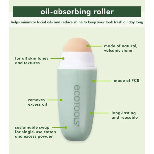 Ecotools - Rolo Facial Absorvente Resuable Mattifying Stone