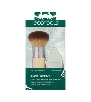 Ecotools - Conjunto pincel e esponja
