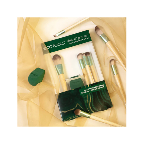 Ecotools - Conjunto de pincéis Dash of Glow - Edição limitada