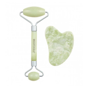 Ecotools - Rolo facial e conjunto jade gua sha