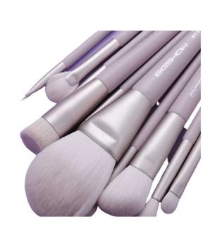 Eigshow - *Morandi Series* - Set 10 pincéis de maquiagem Ready To Roll - Lilac