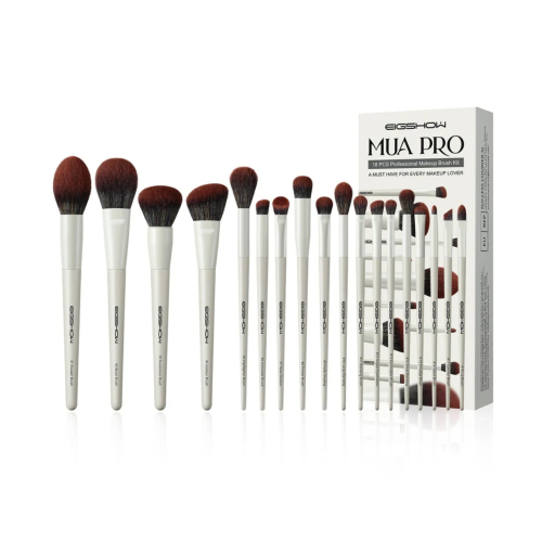 Eigshow - *Mua Pro* - Conjunto de 18 pincéis de maquiagem