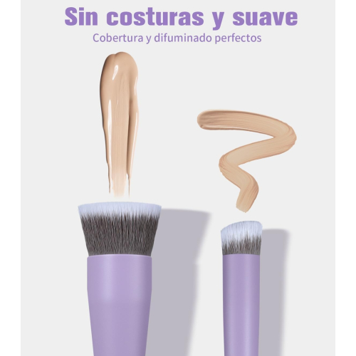 Eigshow - *Purple* - Pincel facial de ponta dupla - D110P