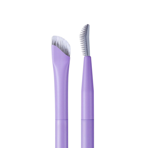 Eigshow - *Purple* - Pincel de ponta dupla para delineador e sobrancelhas - D109P