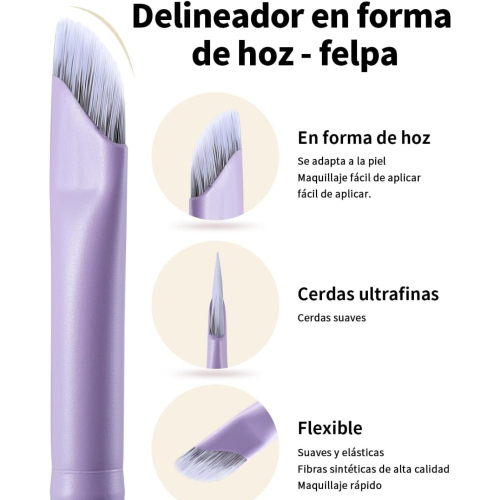 Eigshow - *Purple* - Pincel delineador - E865MP