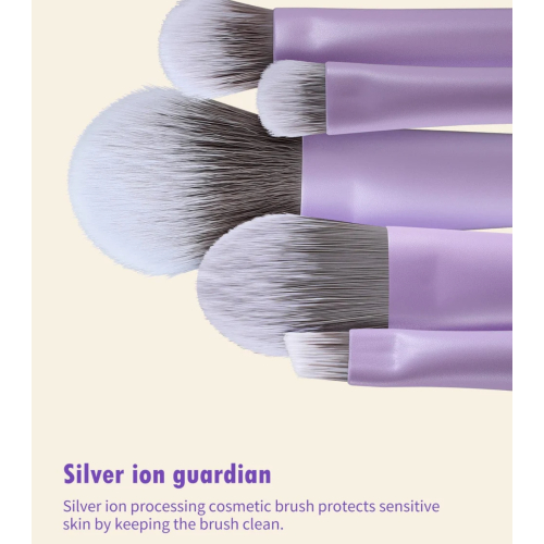 Eigshow - *Purple* - Conjunto de 5 Pincéis de Maquiagem DayPlus