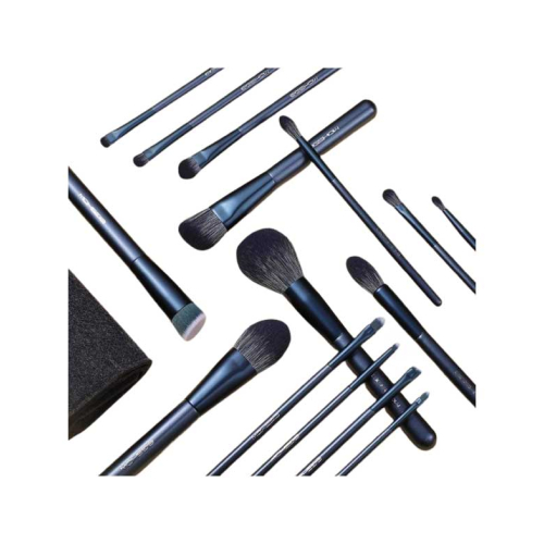 Eigshow - Set 15 pincéis de maquiagem Jade Series - Turmaline Blue