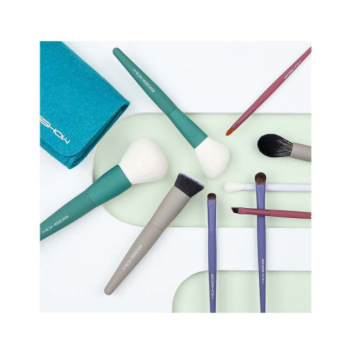 Eigshow - Conjunto 9 pincéis de maquiagem Pro - Colorido