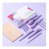 Eigshow - Conjunto de pincéis (11 peças) - Ecopro Bamboo - Mist Purple