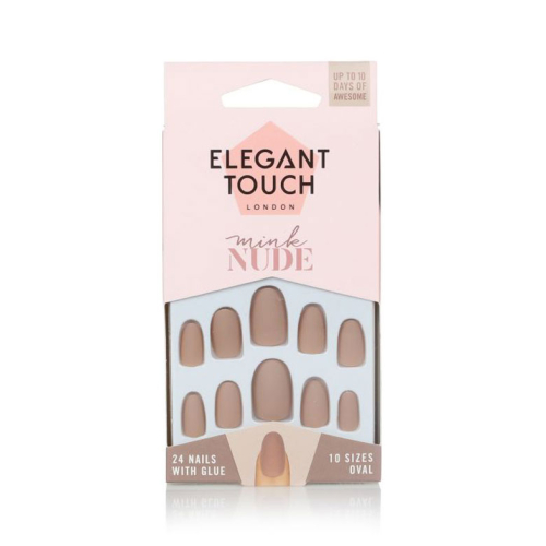 Elegant Touch - Unhas postiças Mink Nude