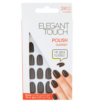 Elegant Touch - Unhas postiças Polish - Garnet