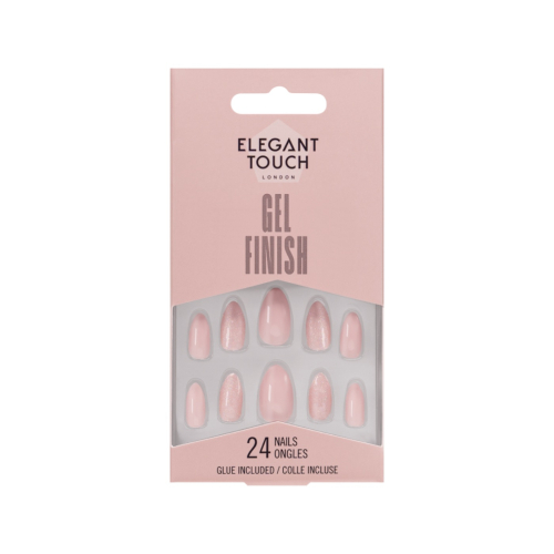 Elegant Touch - Unhas Postiças Gel Finish - Champagne Sparkler