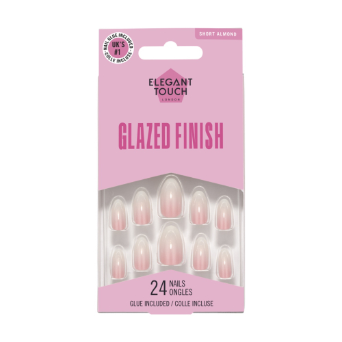 Elegant Touch - Unhas Postiças Glazed Finish - Glaz´D
