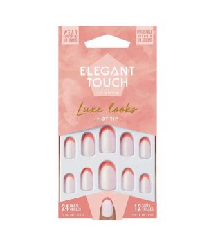 Elegant Touch - Unhas postiças Luxe Looks - Hot Tip