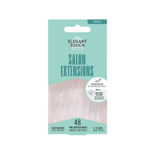 Elegant Touch - Unhas postiças Salon Extensions - Coffin