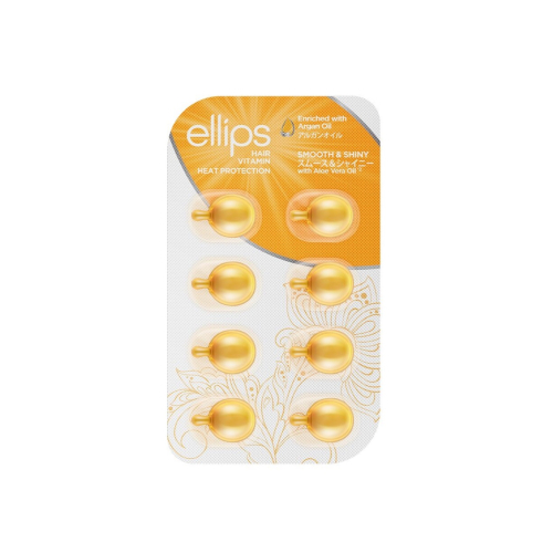 Ellips - Ampolas Capilares Vitaminas com Óleo de Argan - Cabelos Lisos e Brilhantes