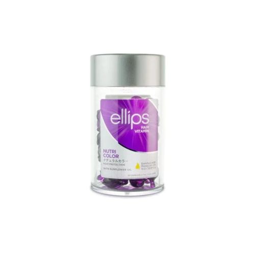 Ellips - Ampolas Capilares de Vitaminas com Óleo de Argan Nutricolor - 50 unidades