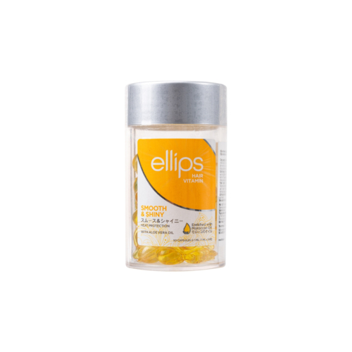 Ellips - Ampolas Capilares de Vitaminas com Óleo de Argan Smooth & Shiny - 50 unidades