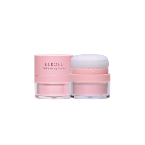 elroel - Pó iluminador Pink Lighting Powder