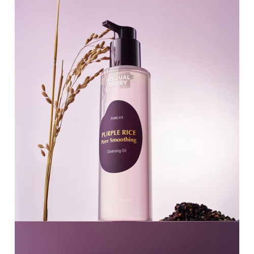 Eqqualberry - *Purple* - Óleo de Limpeza Suavizante de Poros Purple Rice