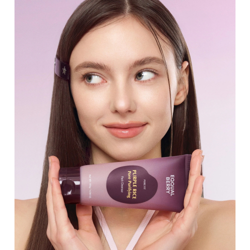 Eqqualberry - *Purple* - Sabonete Facial Purificante Purple Rice
