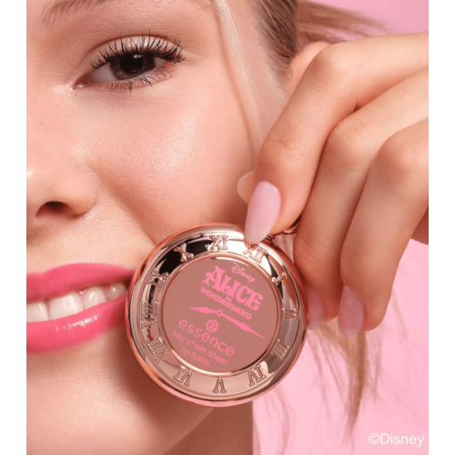 essence - *Alice in Wonderland* - Chaveiro protetor labial - 01: Late But Cute