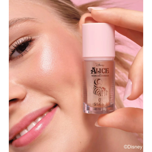 essence - *Alice in Wonderland* - Iluminador líquido - 01: Grin & Glow