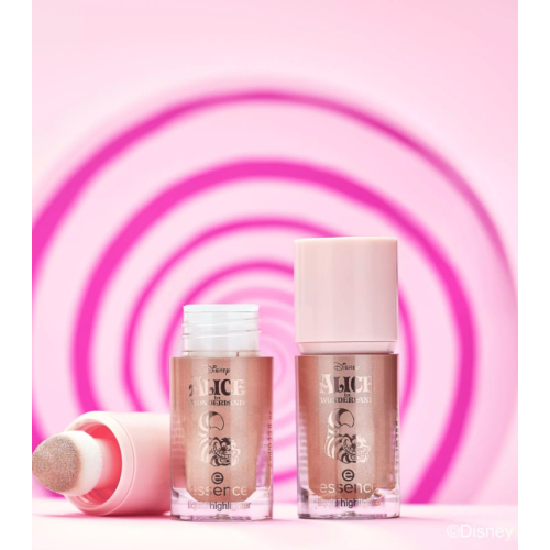 essence - *Alice in Wonderland* - Iluminador líquido - 01: Grin & Glow