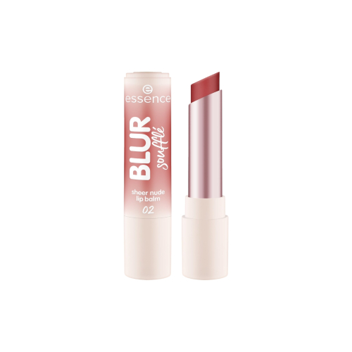 essence - Bálsamo labial Blur Soufflé - 02: Nude Peach