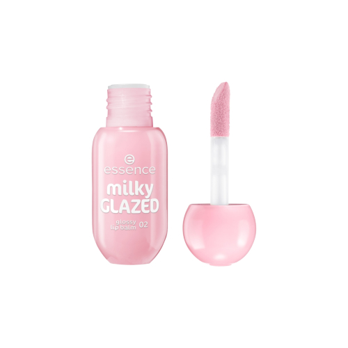 essence - Bálsamo labial Milky Glazed - 02: Strawberry Whip