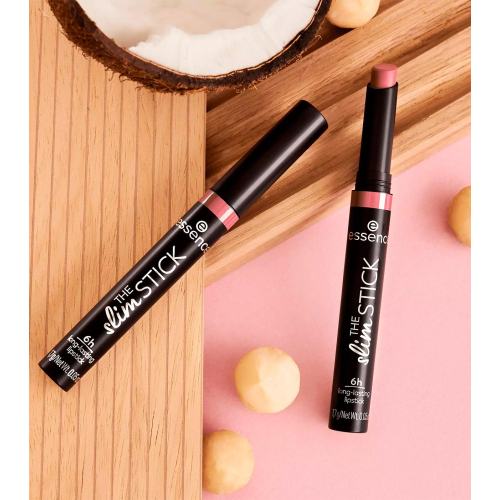 essence - Batom com acabamento fosco de longa duração The Slim Stick - 104: Baby Got Blush