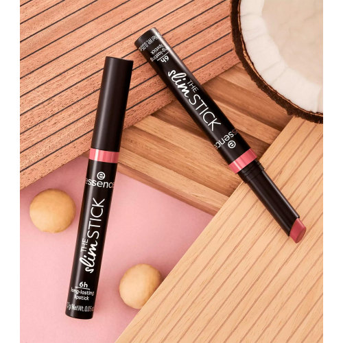 essence - Batom com acabamento fosco de longa duração The Slim Stick - 105: Velvet Punch
