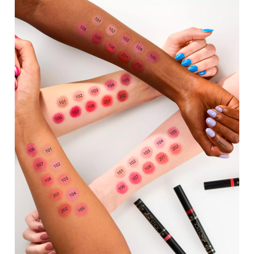 essence - Batom com acabamento fosco de longa duração The Slim Stick - 105: Velvet Punch