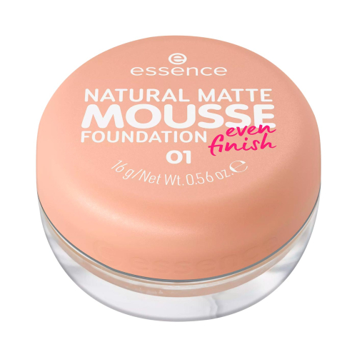 essence - Base de maquiagem Mousse Natural Matte Mousse - 01